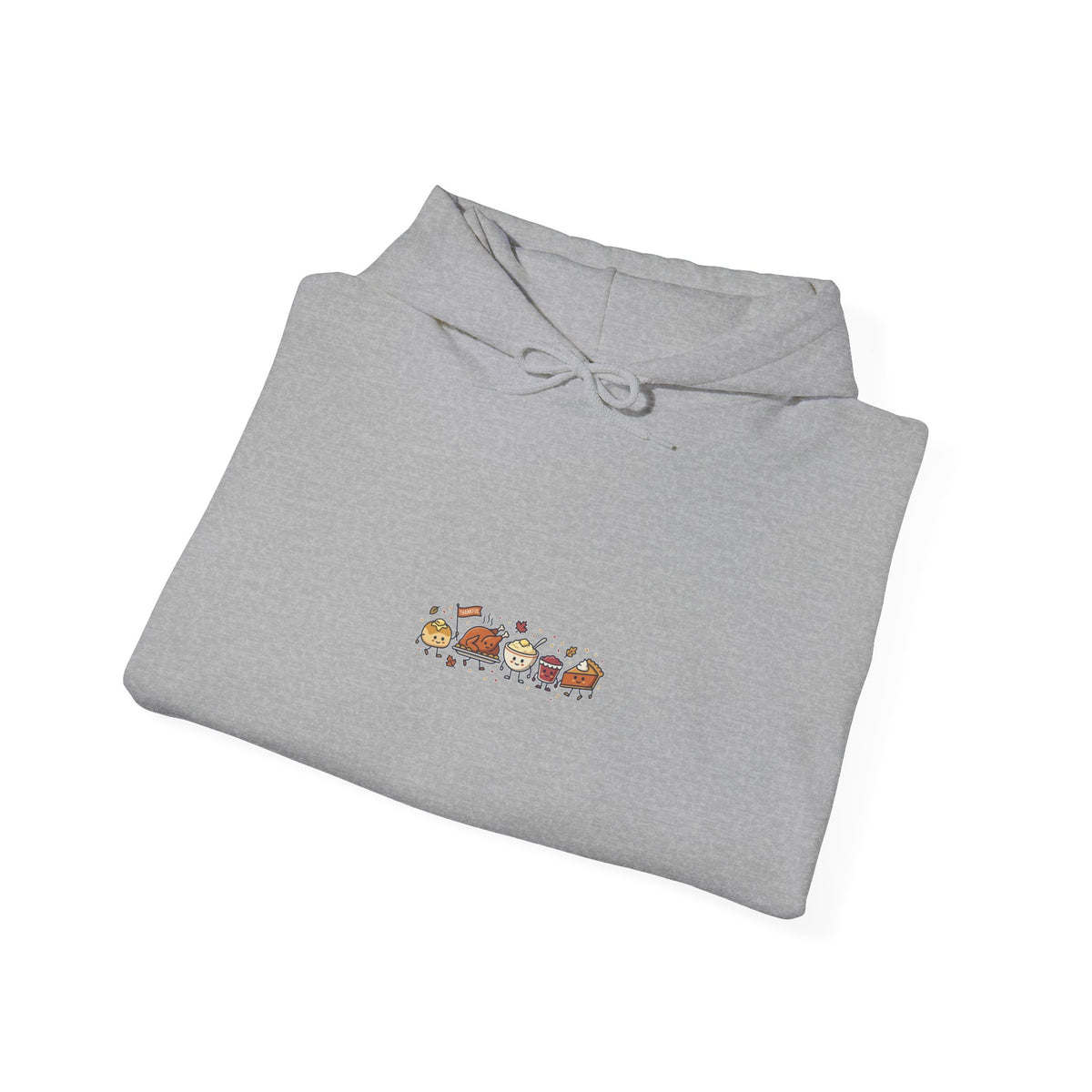 Thanksgiving Turkey & Fall Foliage Hoodie | Harvest Pumpkin Pie Friendsgiving