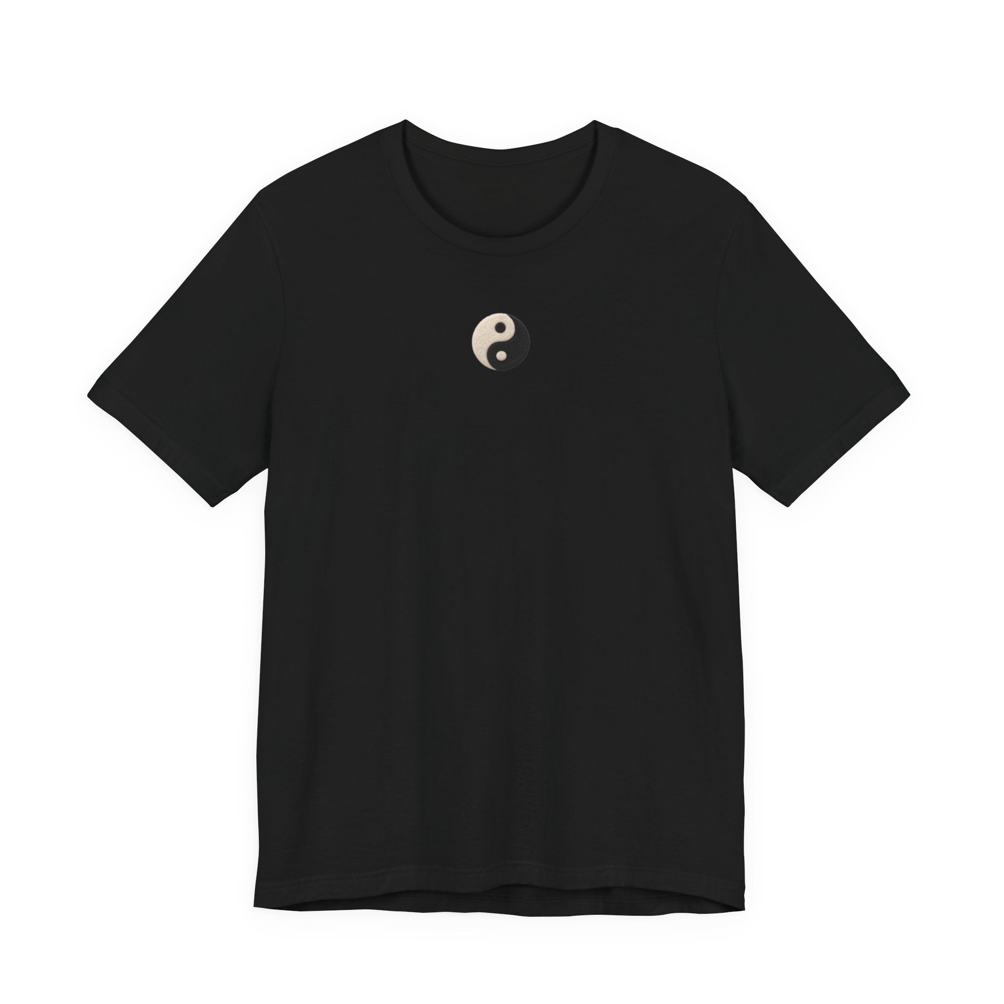 Yin Yang Minimalist Tee - Small Center Chest Yin Yang T-Shirt