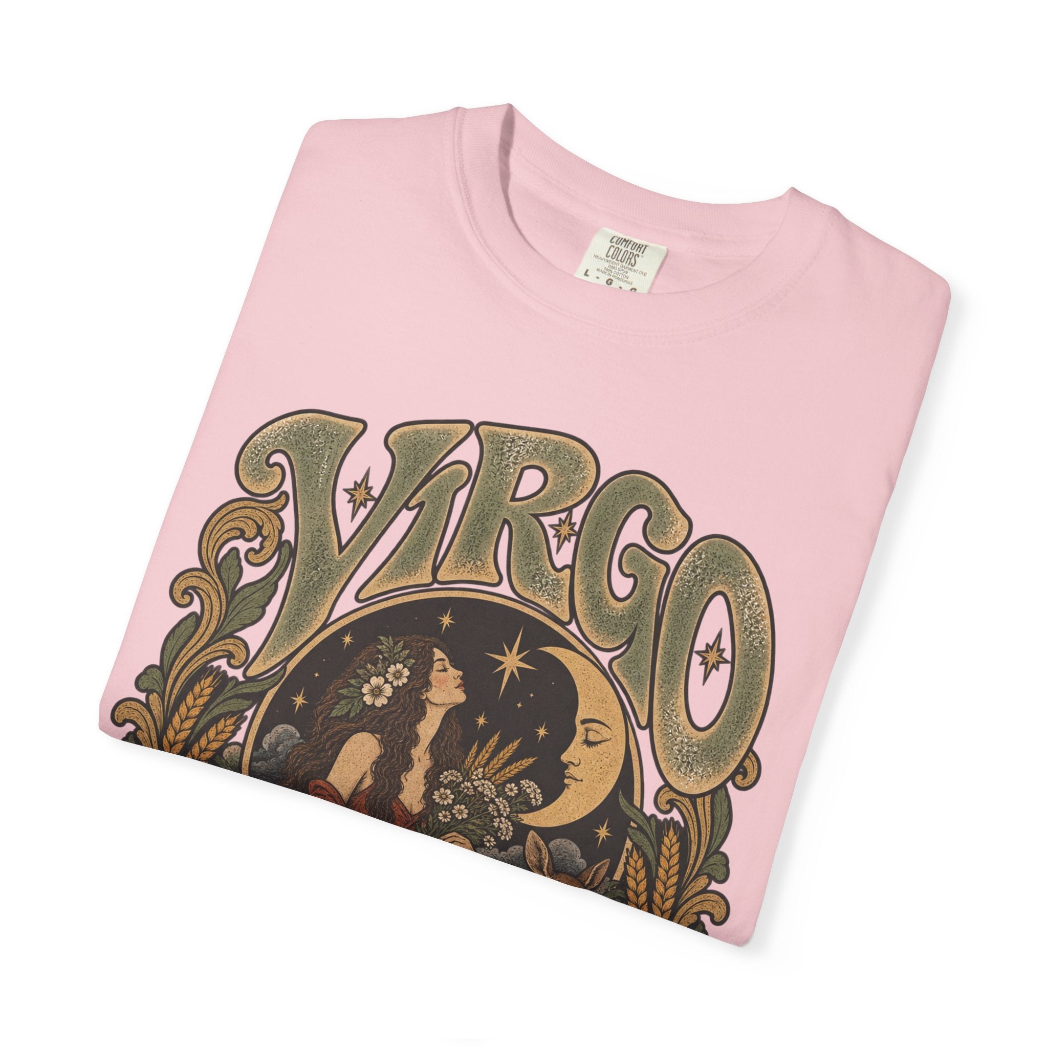 Virgo Zodiac T-Shirt — Vintage Astrology Graphic Tee