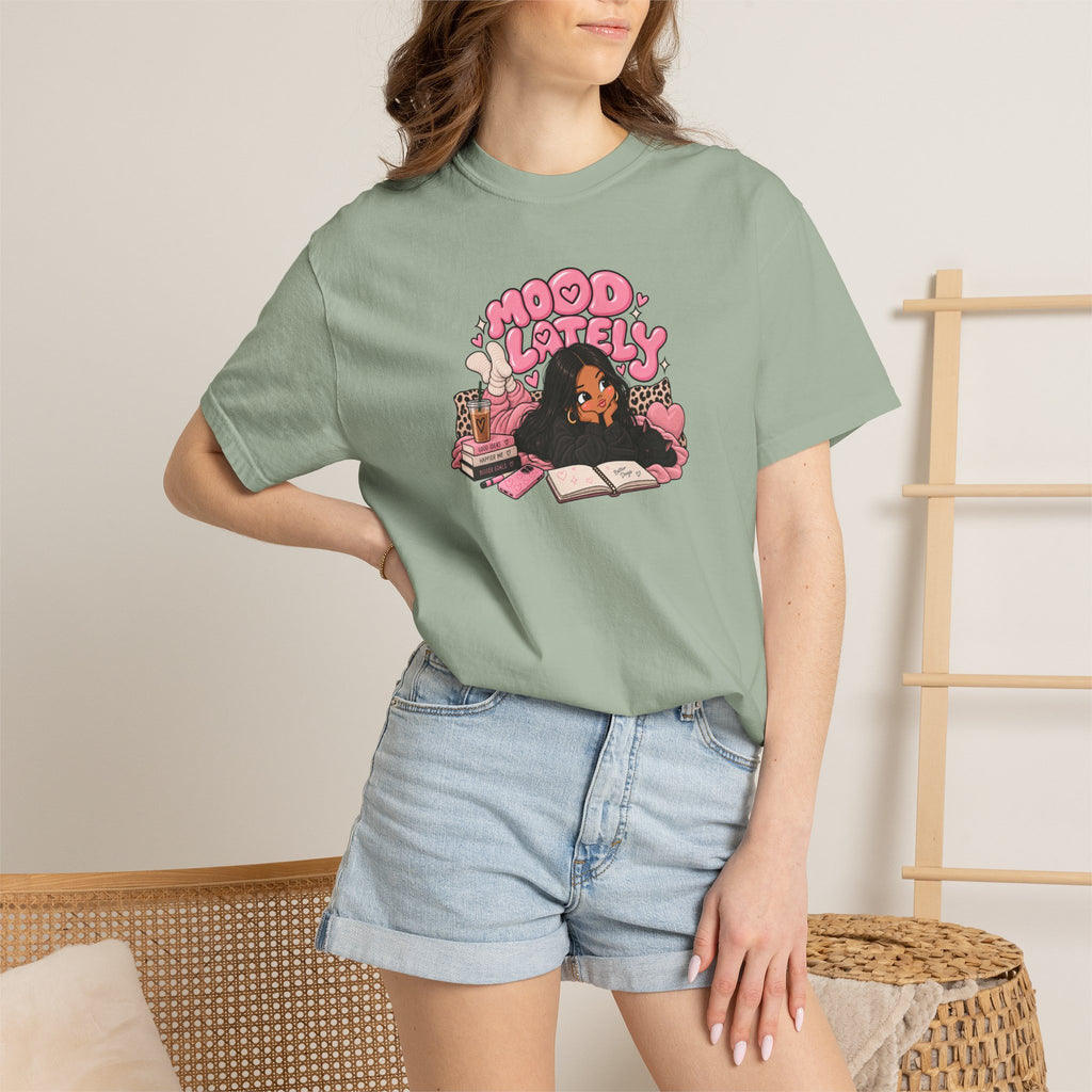 Mood Lately Graphic T-Shirt — Cozy Study Vibes