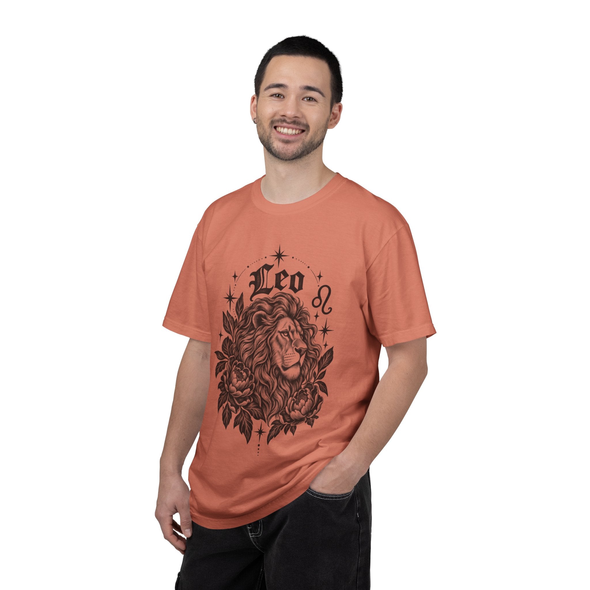 Leo Zodiac Lion T-Shirt — Astrology Horoscope Tee