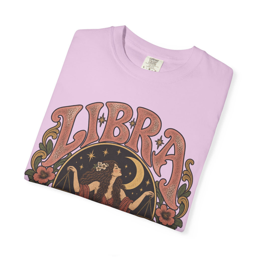 T-Shirt — Libra Vintage Zodiac Graphic Tee
