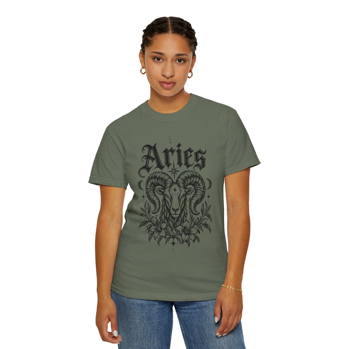 Aries Ram Astrology T-Shirt — Zodiac Graphic Tee