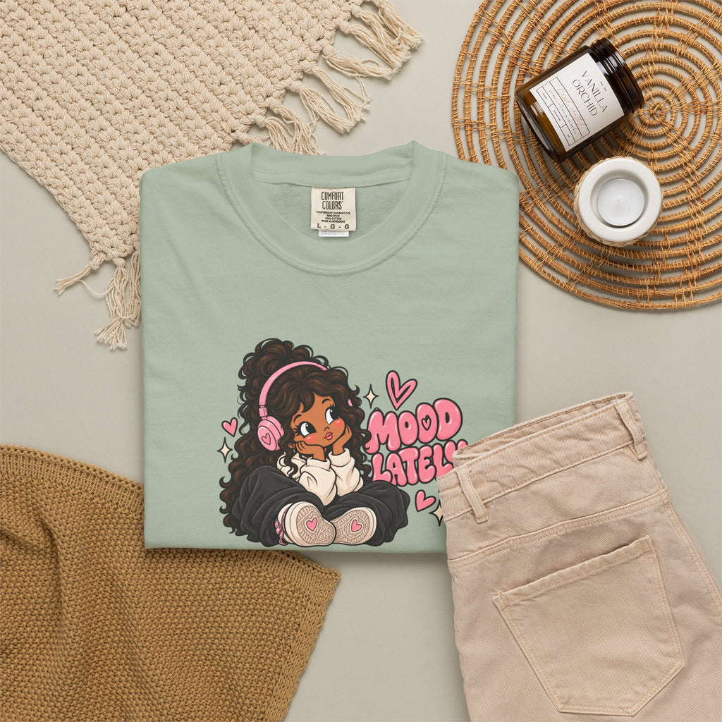 Mood T-Shirt — Cute Girl Graphic Tee