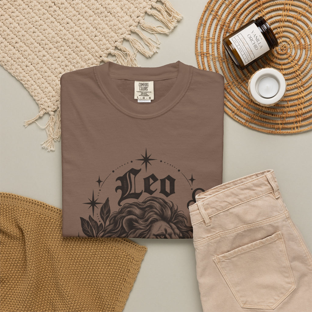 Leo Zodiac Lion T-Shirt — Astrology Horoscope Tee