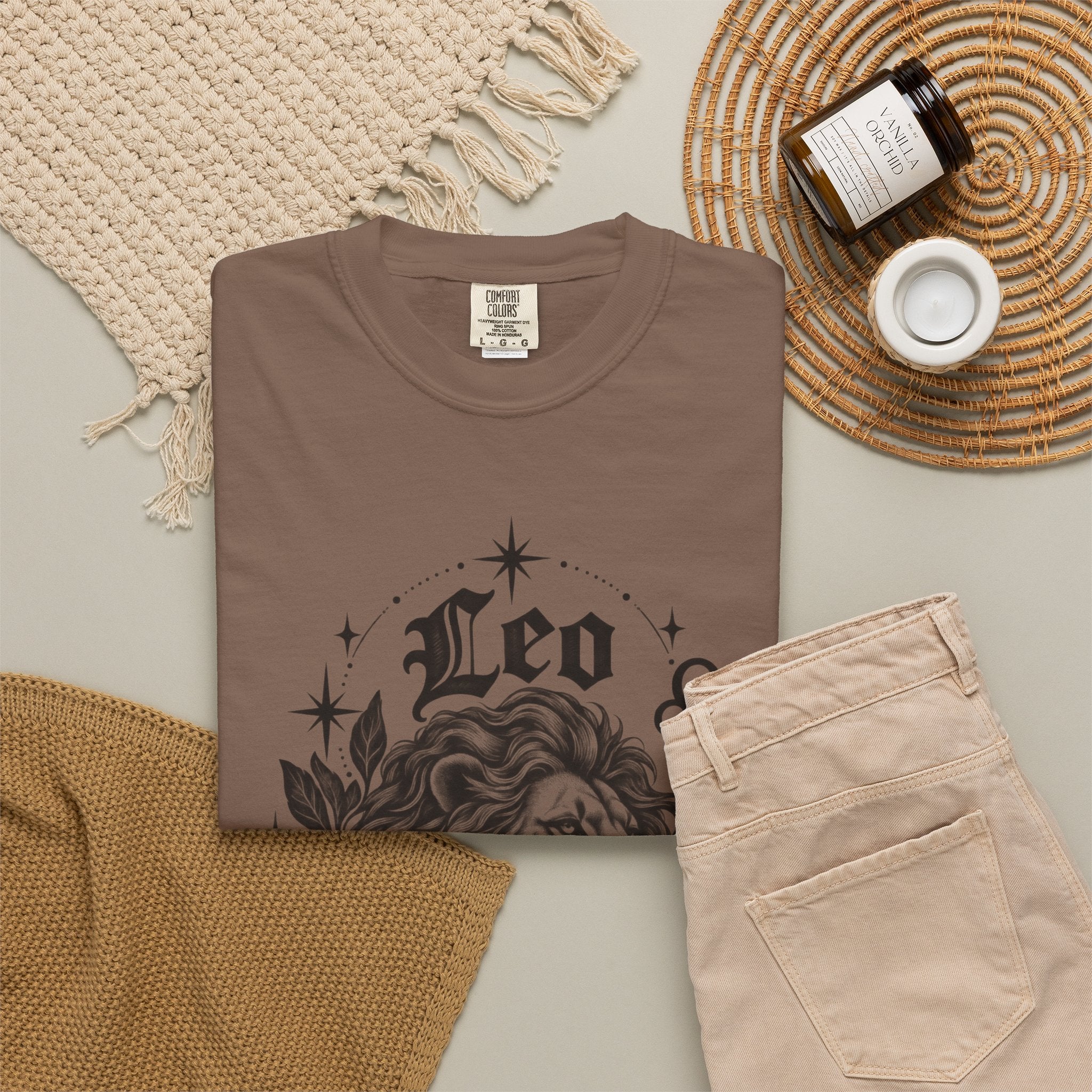 Leo Zodiac Lion T-Shirt — Astrology Horoscope Tee