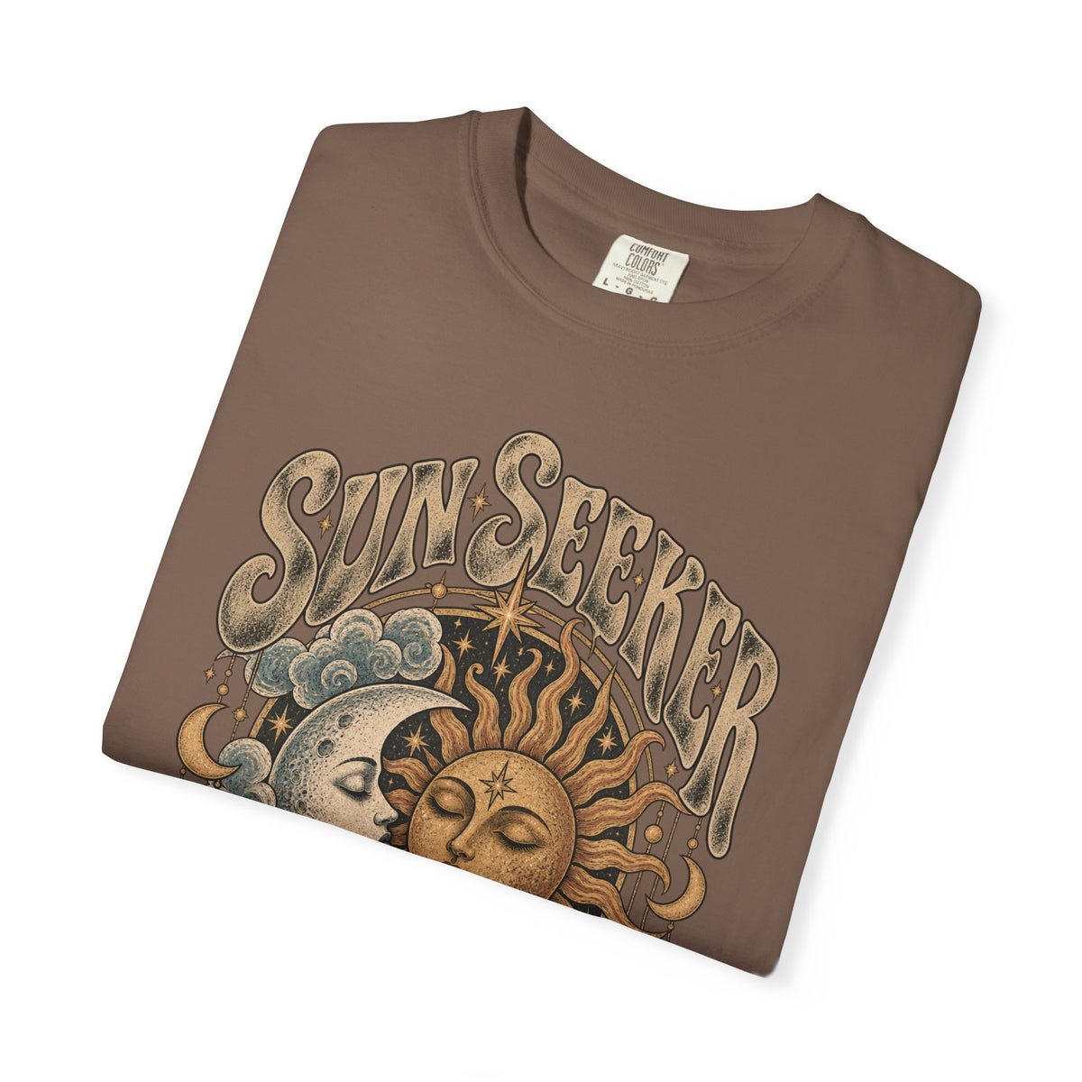 Sunseeker Moonlovers T-Shirt — Vintage Sun & Moon Graphic Tee