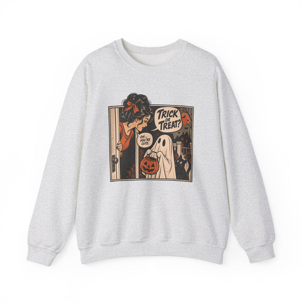 Trick or Treat Comic Sweatshirt
