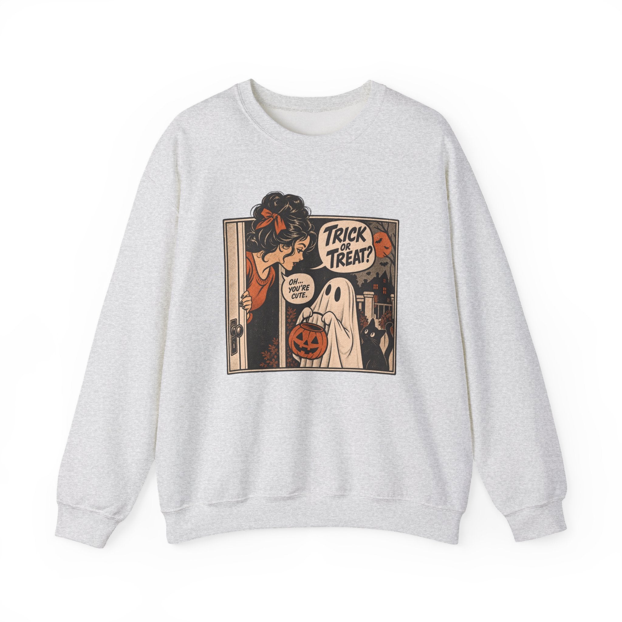 Trick or Treat Comic Sweatshirt