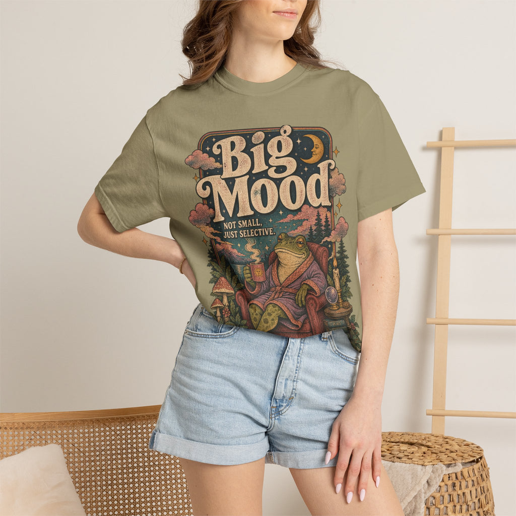 Big Mood Graphic T-Shirt — Cozy Retro Camping Vibe