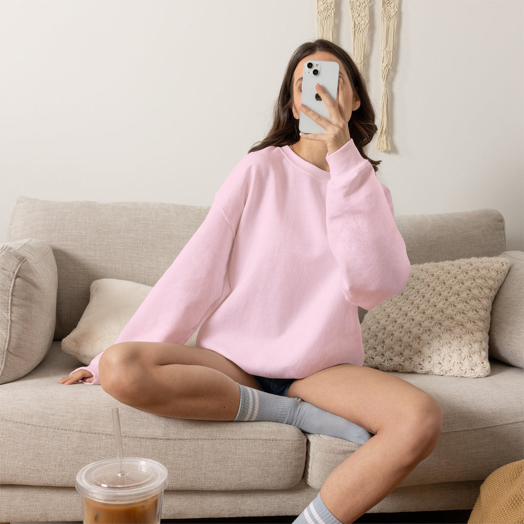 Cat Moon Gaze Sweatshirt