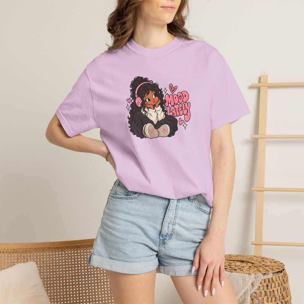Mood T-Shirt — Cute Girl Graphic Tee