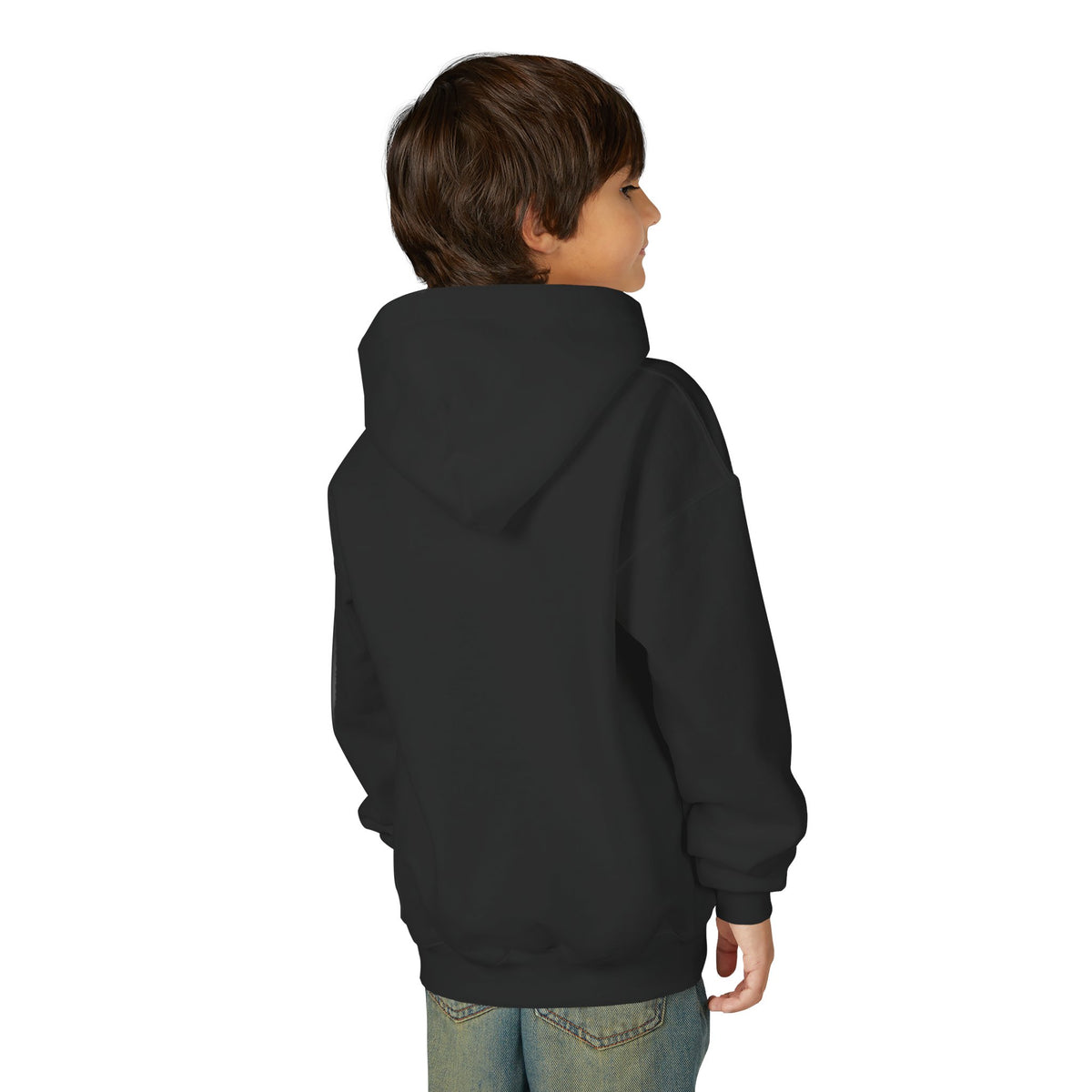 Youth 'Boo Crew' Halloween Hoodie — Cute Ghosts & Pumpkin Kids Sweatshirt
