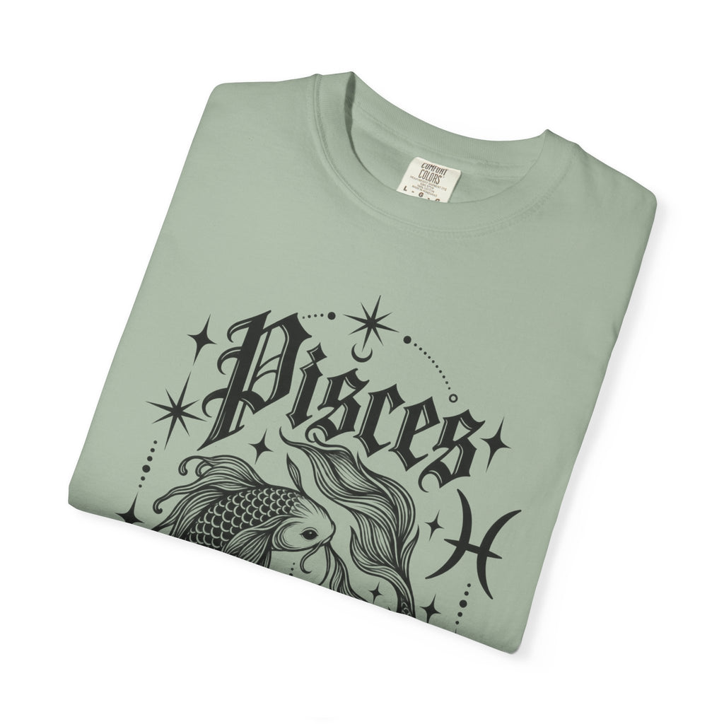 Pisces Zodiac T-Shirt — Vintage Fish Astrology Tee
