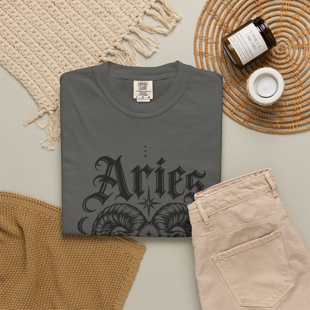 Aries Ram Astrology T-Shirt — Zodiac Graphic Tee
