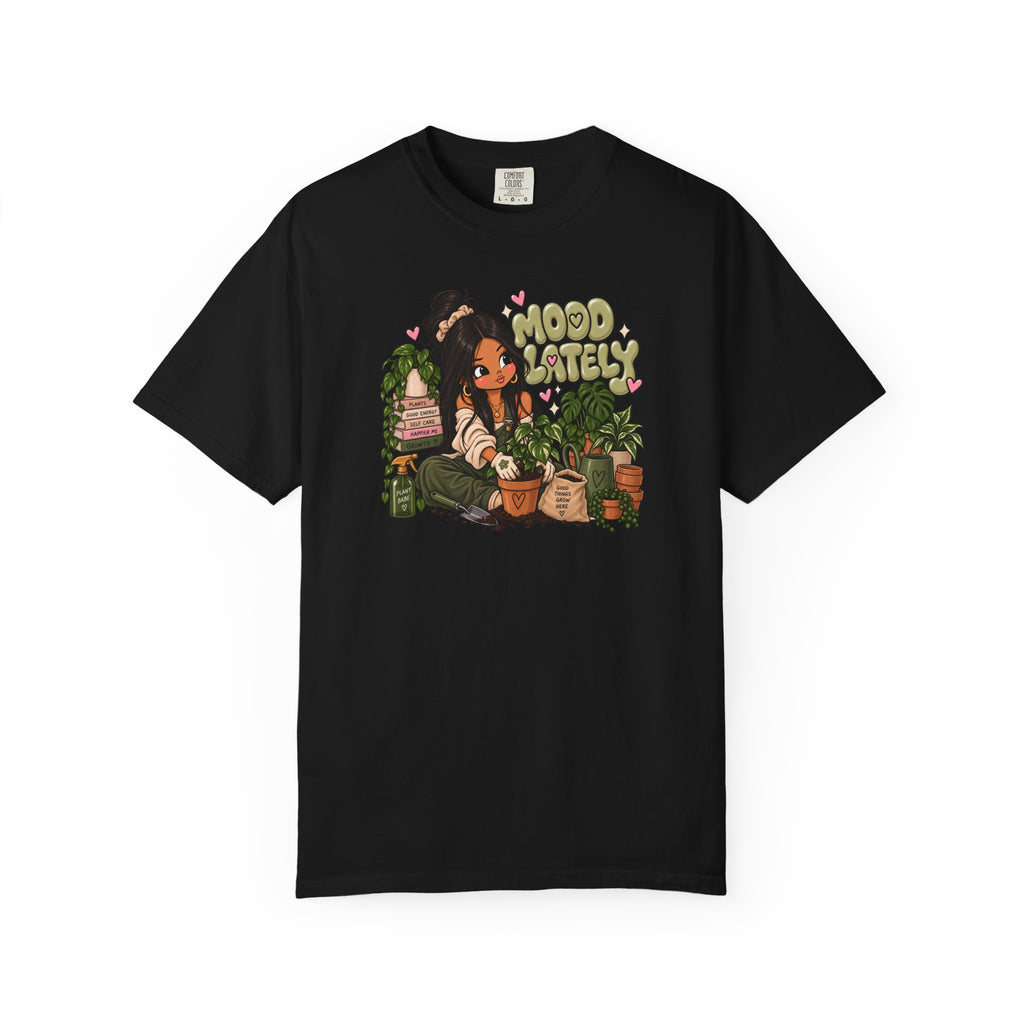 Plant Lady T-Shirt — 'Plant Baby' Cute Girl with Houseplants Graphic Tee