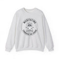 Meditating Raccoon Sweatshirt | Feral Raccoon Aesthetic, Celestial Wilderness