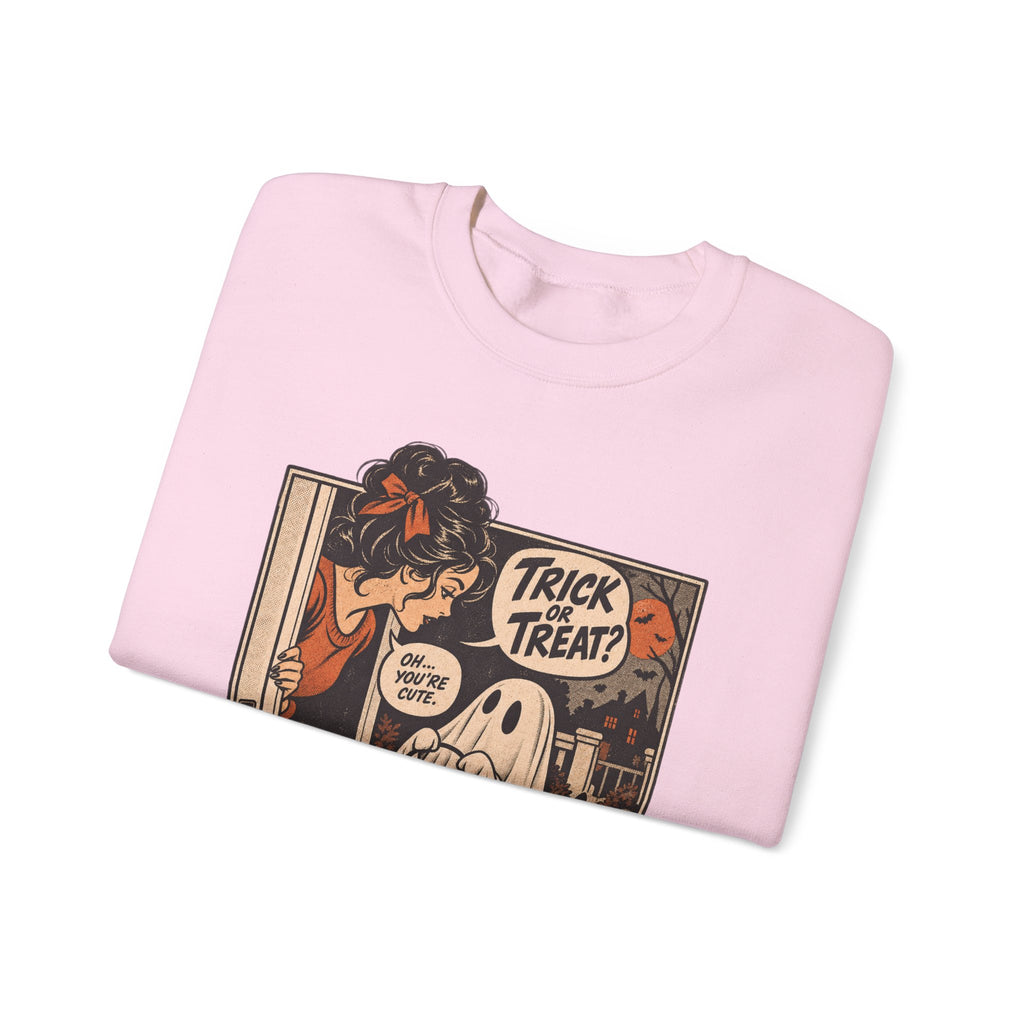 Trick or Treat Comic Sweatshirt