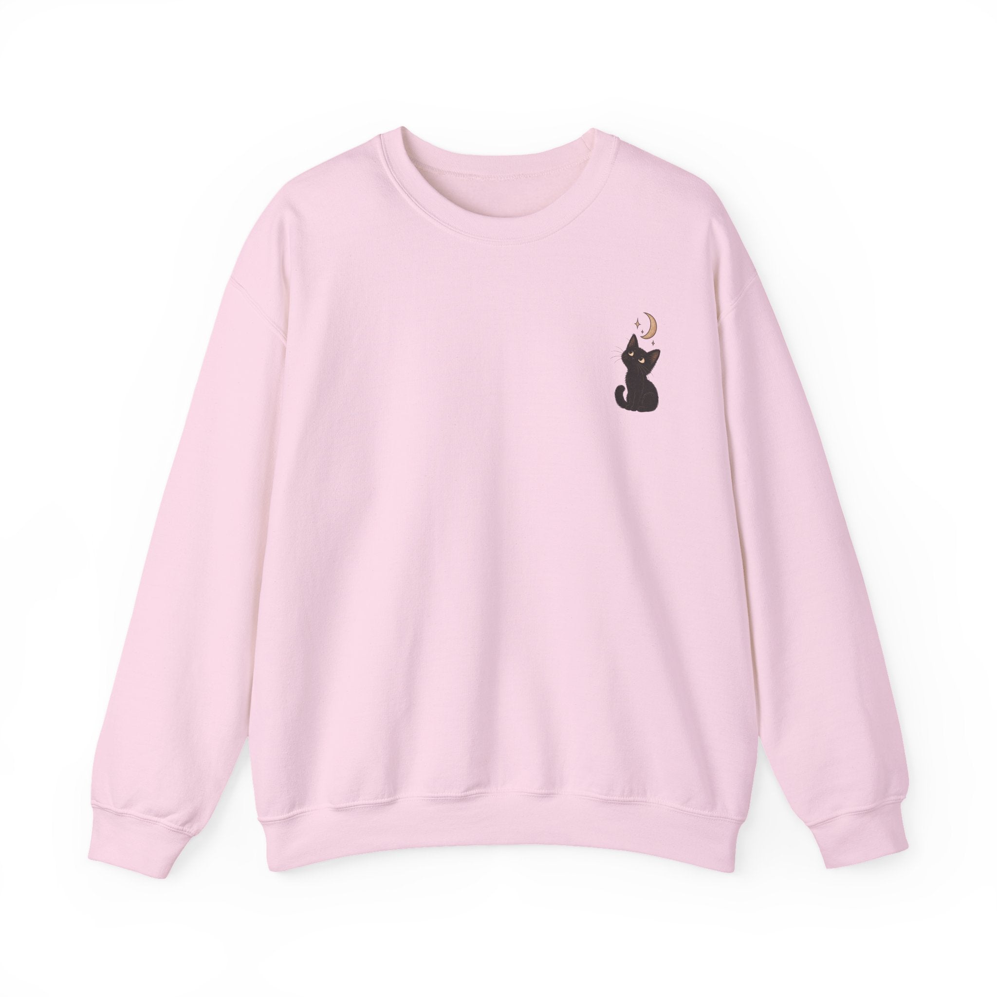Cat Moon Gaze Sweatshirt