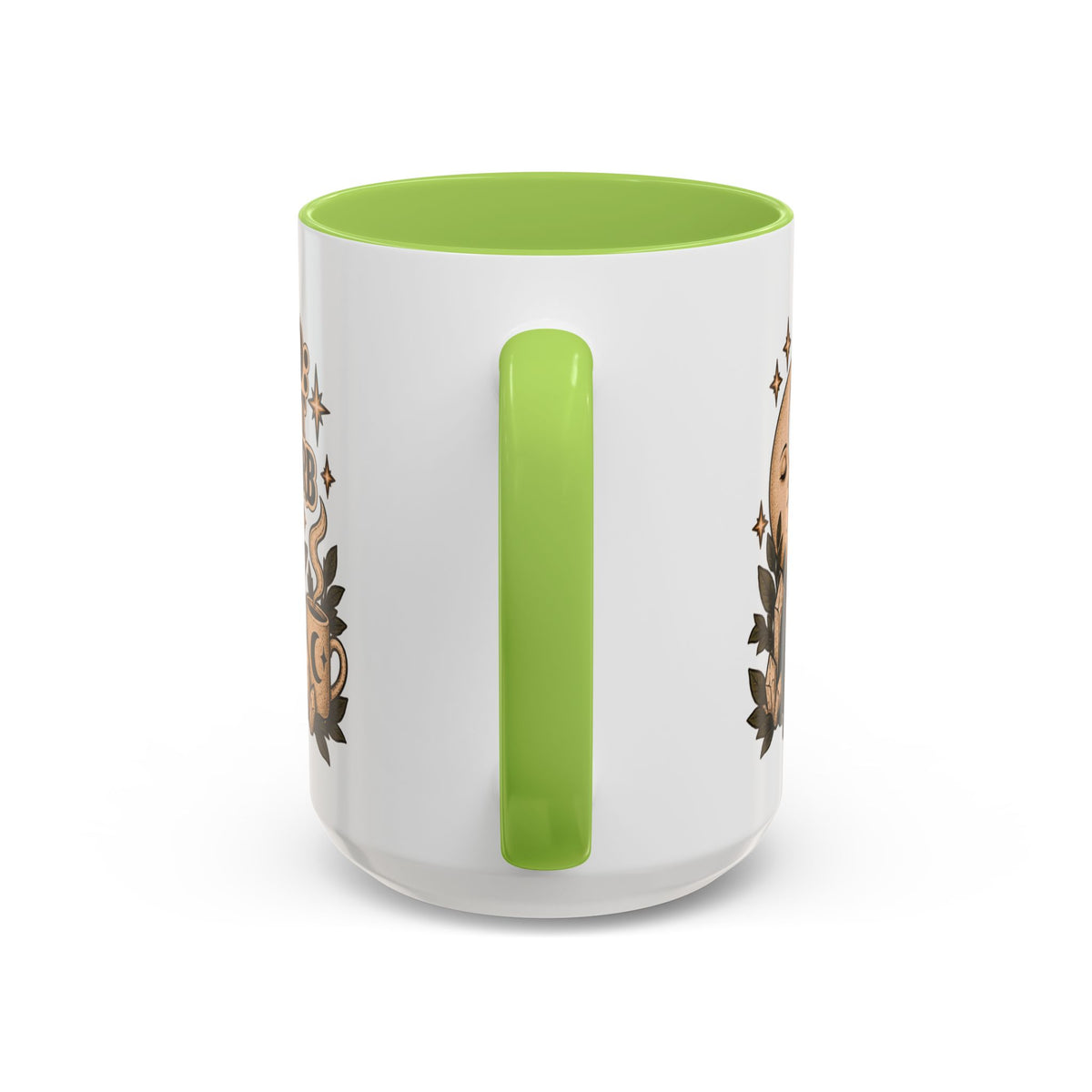 Mood: Do Not Disturb Mug — Sleepy Cat & Moon Ceramic Coffee Mug
