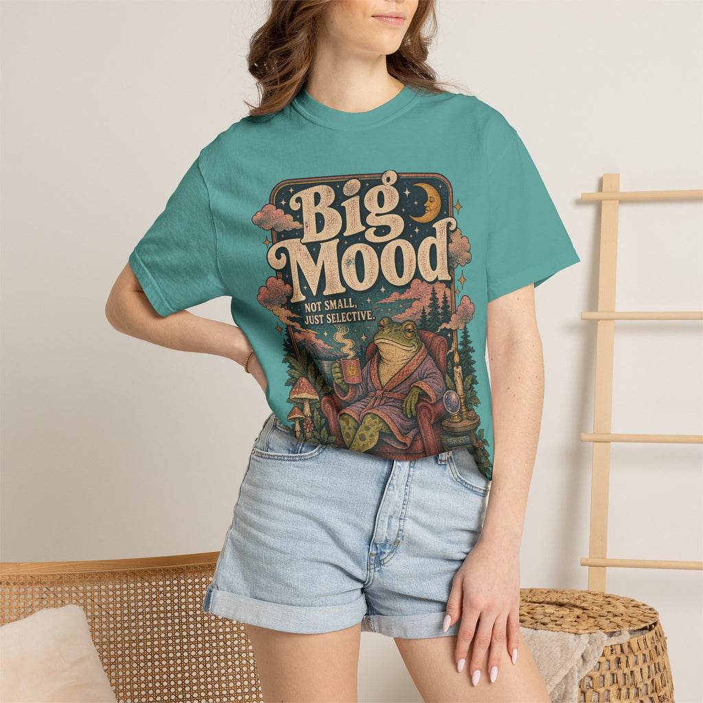 Big Mood Graphic T-Shirt — Cozy Retro Camping Vibe