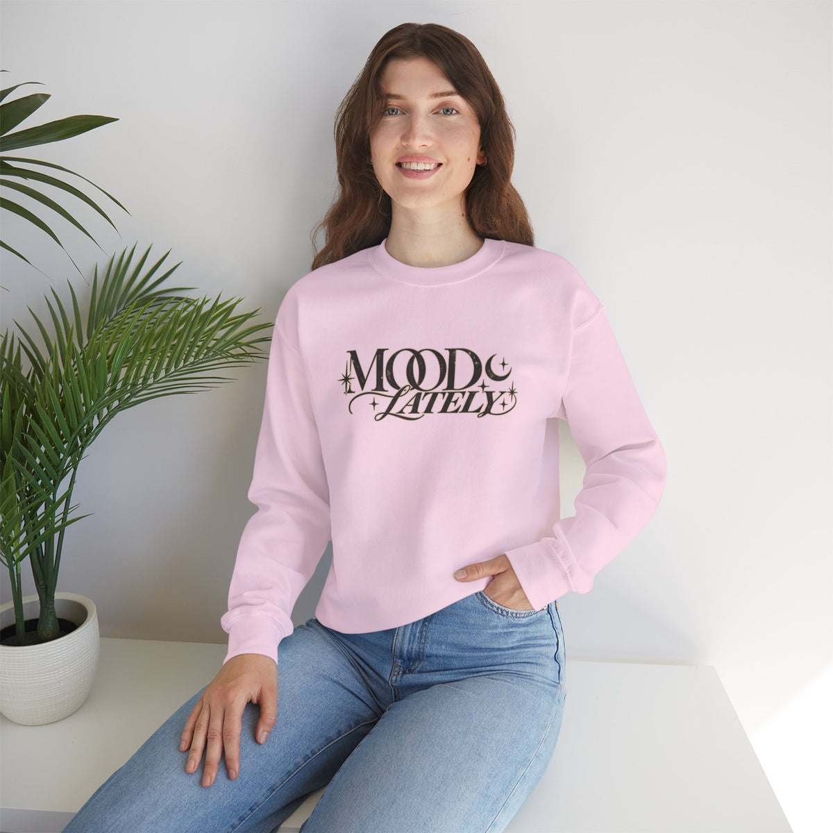 Moon and Stars Script Sweatshirt
