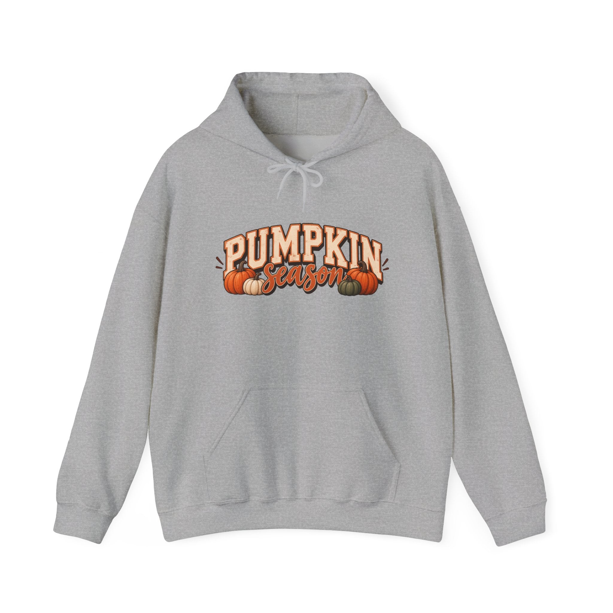 Pumpkin Season Hoodie — Autumn Pumpkin Graphic Sweatshirt