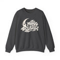 Mood Lately Crewneck Sweatshirt — Retro Moon & Cloud Graphic