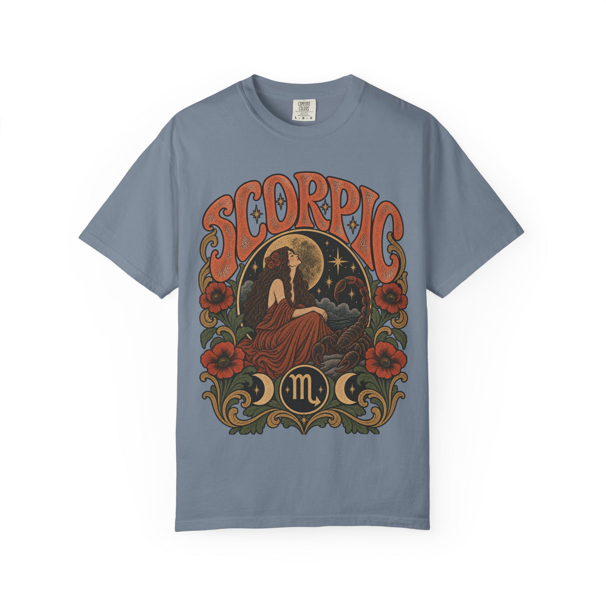 Scorpio Zodiac Tee — Vintage Astrology Graphic T-Shirt