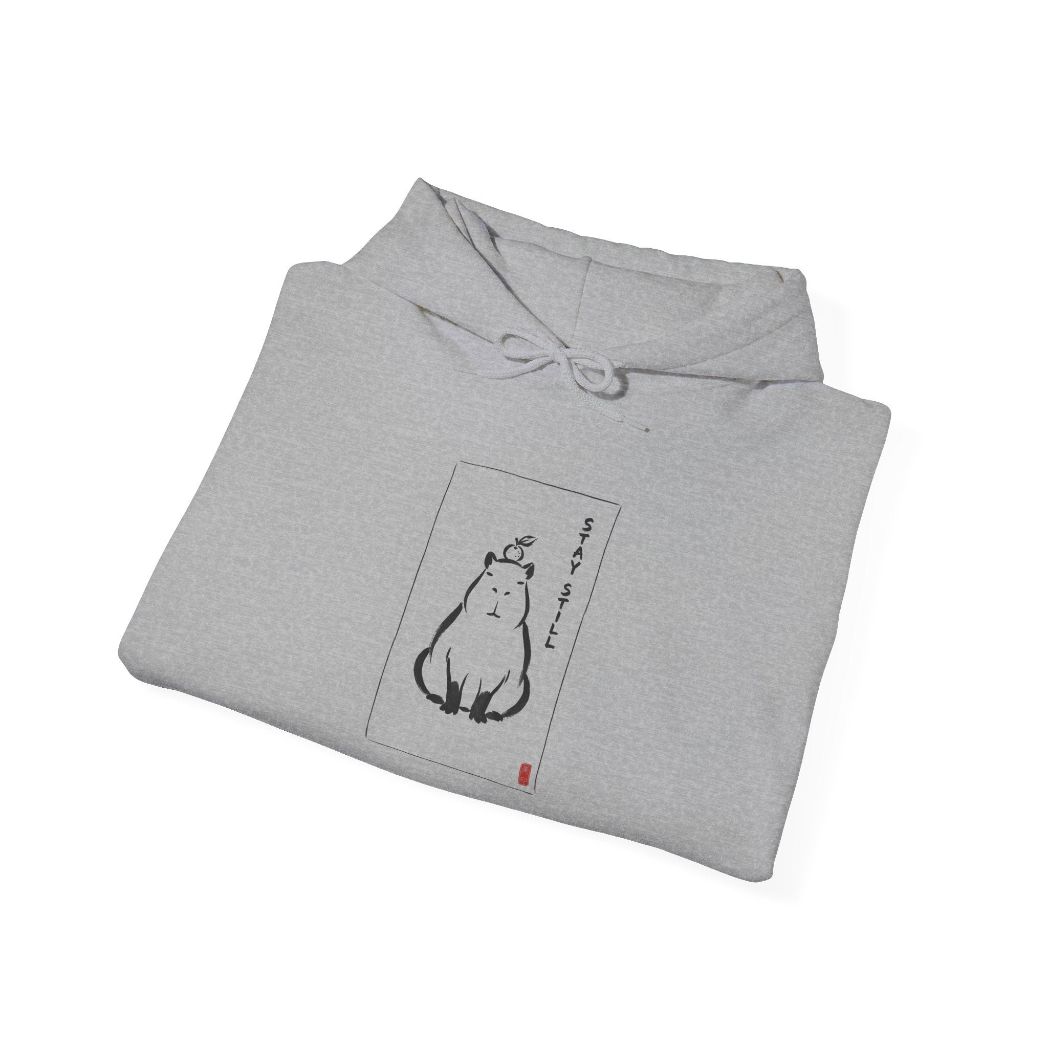 Sumi-E Cat Hoodie | Anime Style Animals, Japanese Aesthetic