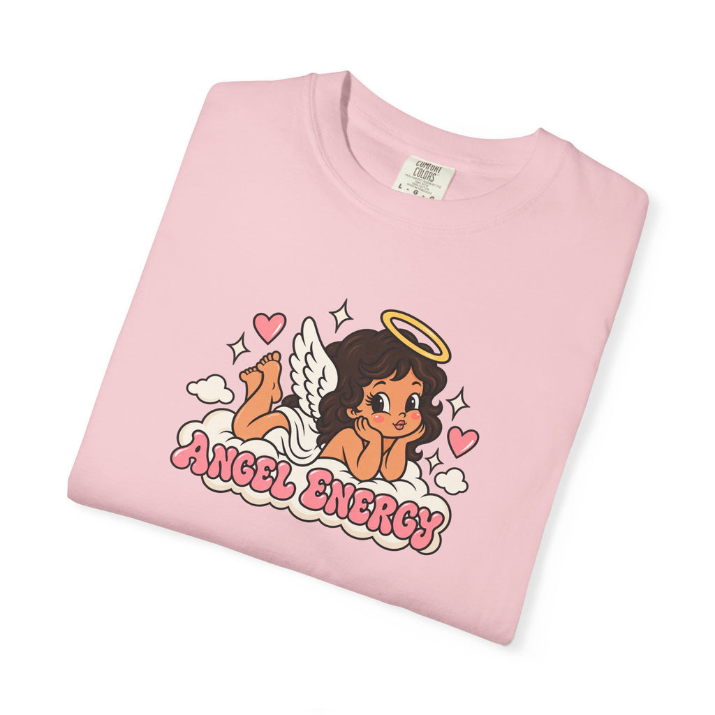 Angel Energy T-Shirt — Cute Retro Angel Graphic Tee