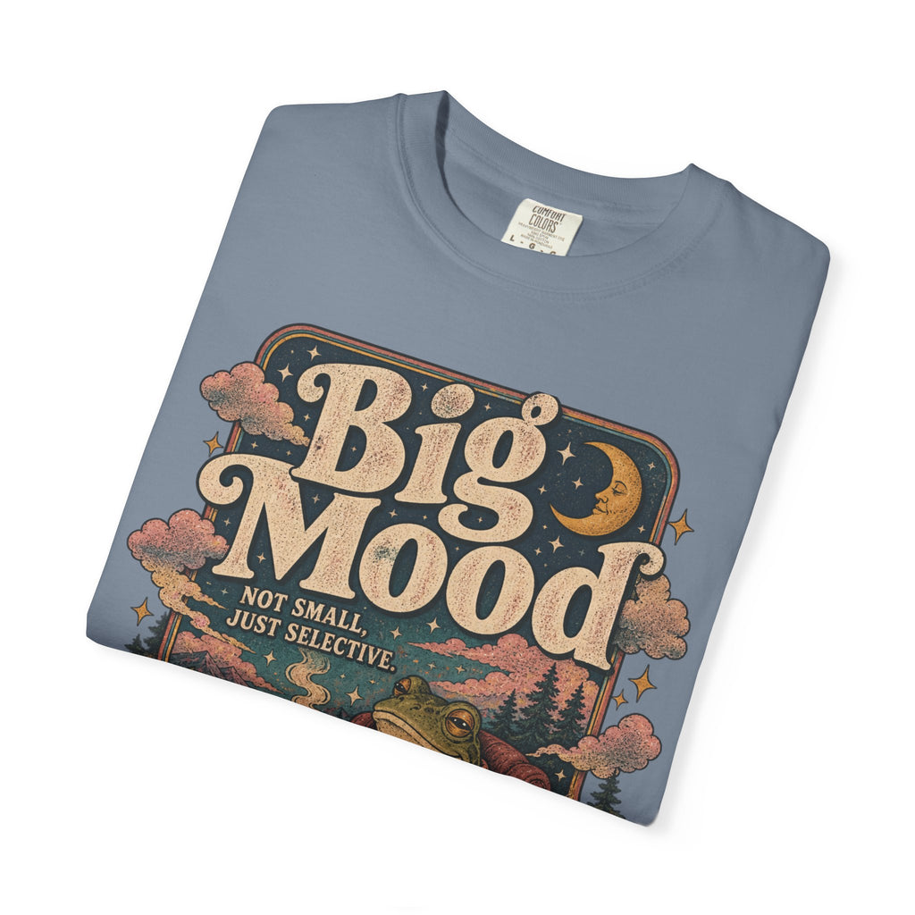 Big Mood Graphic T-Shirt — Cozy Retro Camping Vibe