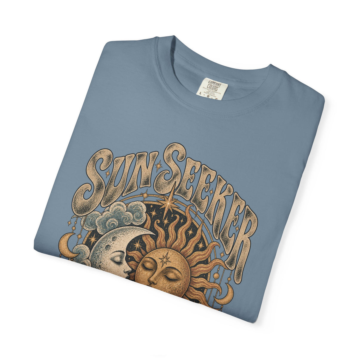 Sunseeker Moonlovers T-Shirt — Vintage Sun & Moon Graphic Tee