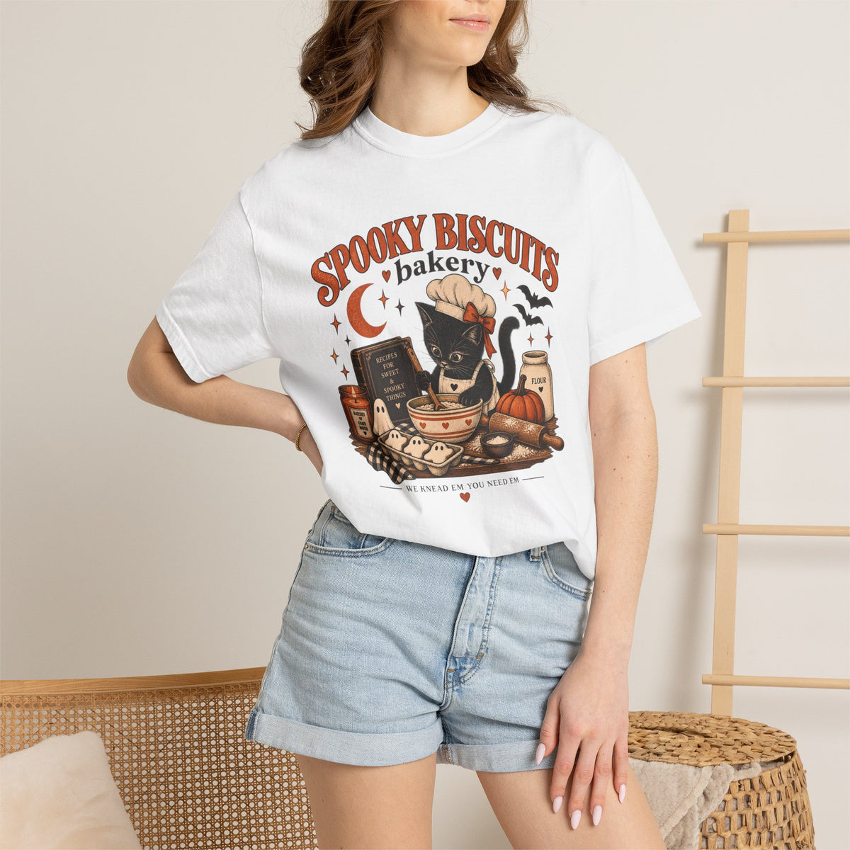 Spooky Biscuits Bakery T-Shirt