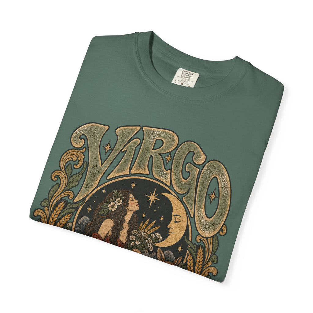 Virgo Zodiac T-Shirt — Vintage Astrology Graphic Tee