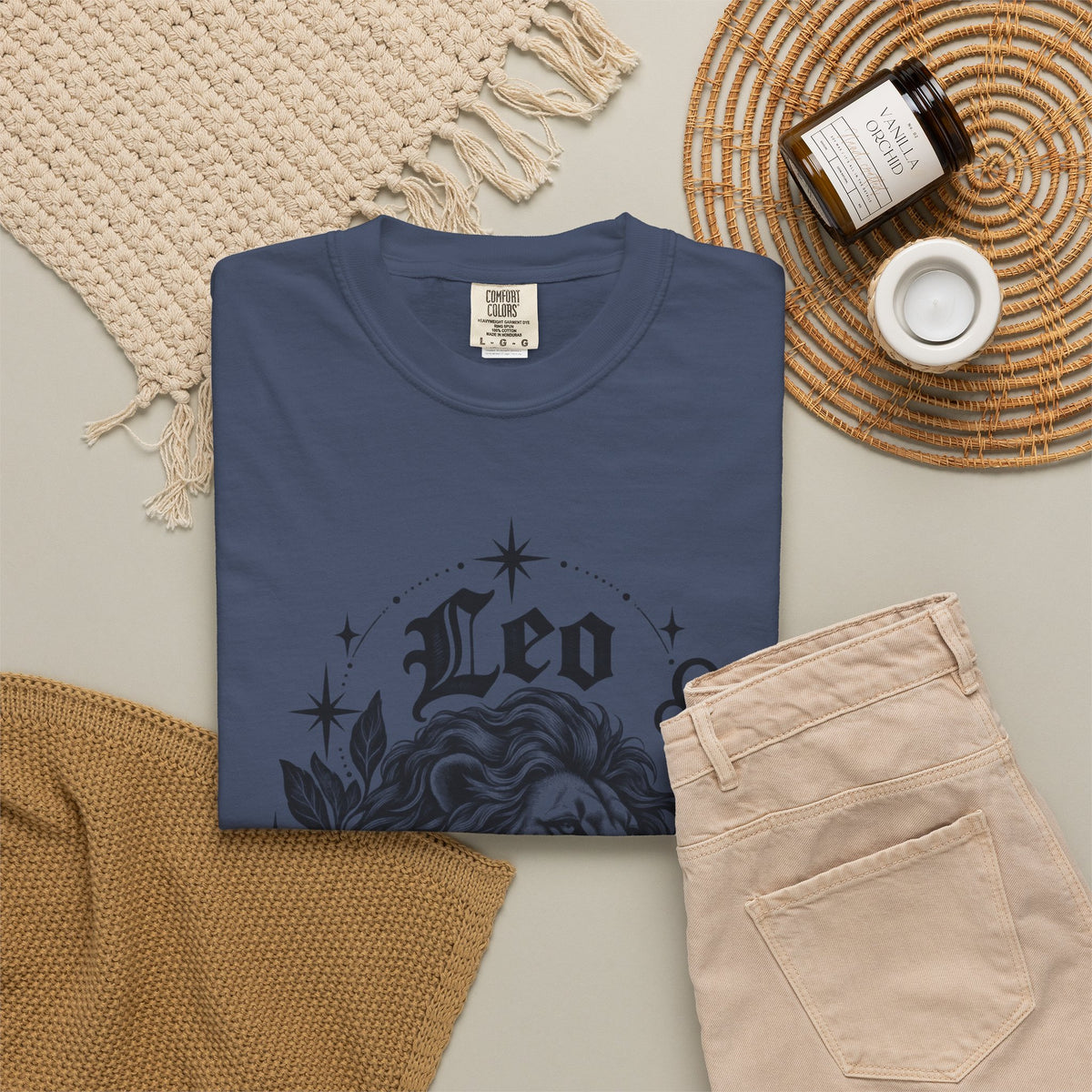 Leo Zodiac Lion T-Shirt — Astrology Horoscope Tee