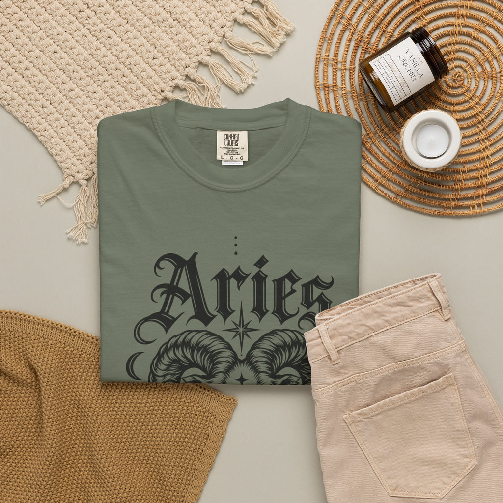 Aries Ram Astrology T-Shirt — Zodiac Graphic Tee