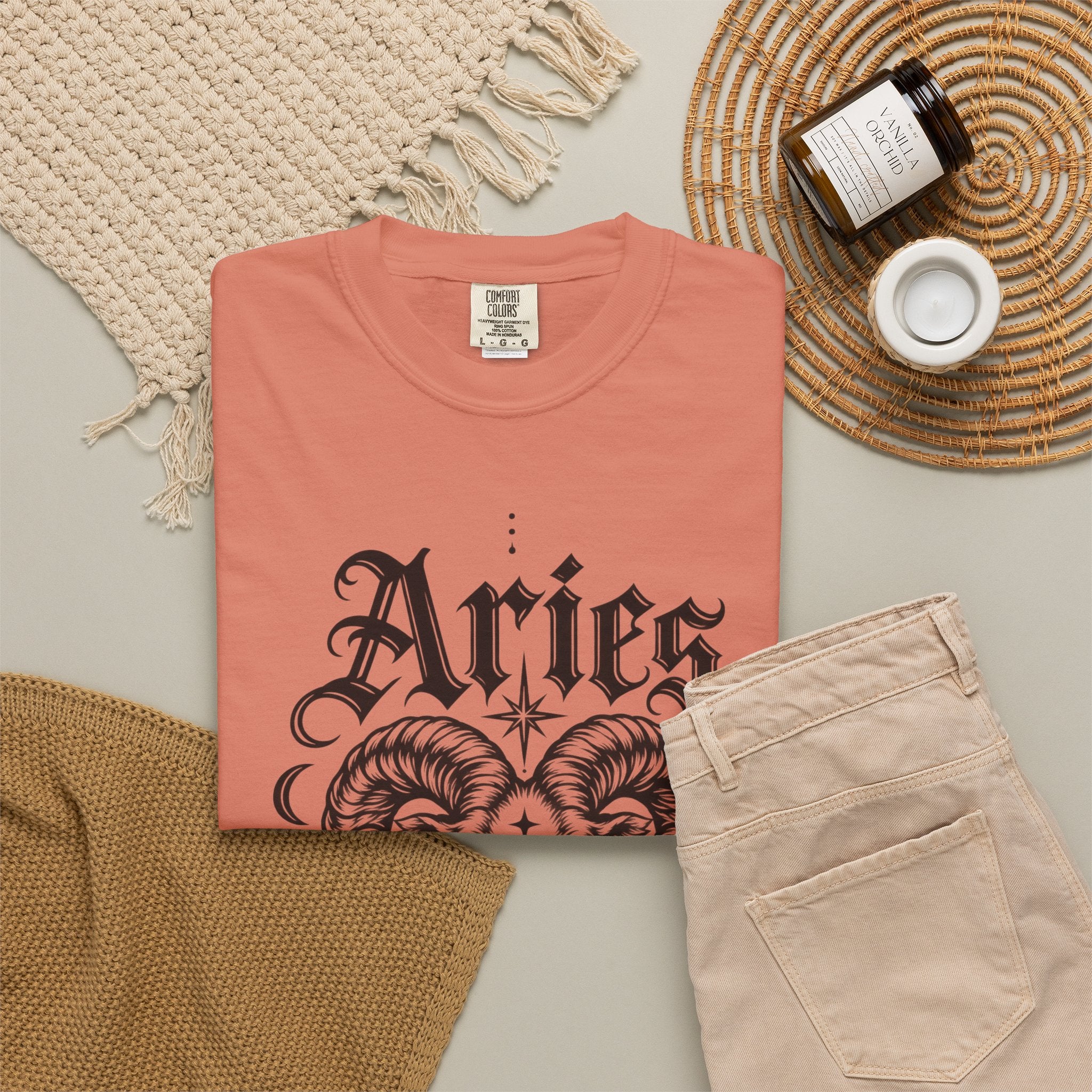 Aries Ram Astrology T-Shirt — Zodiac Graphic Tee