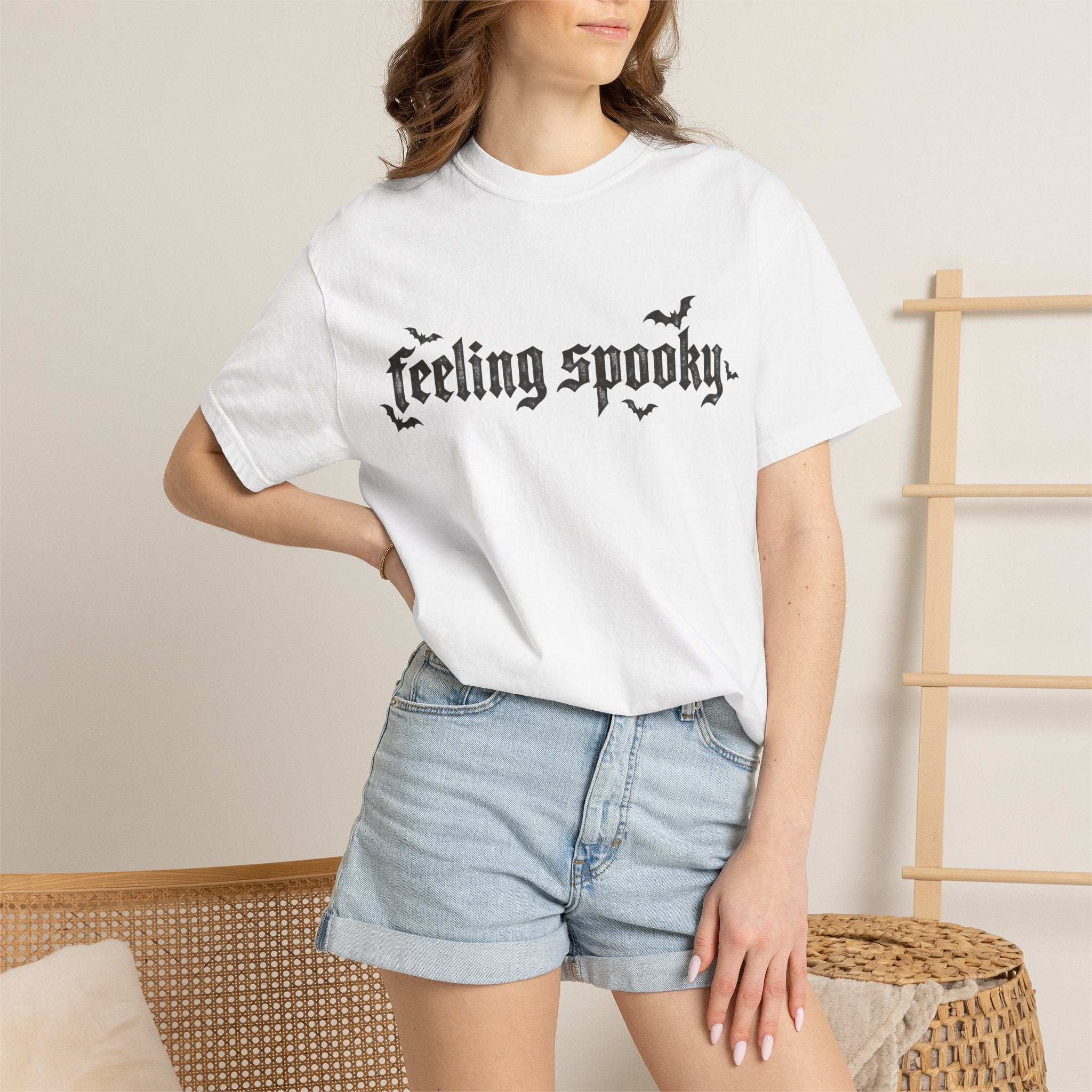 Feeling Spooky T-Shirt — Gothic Halloween Graphic Tee