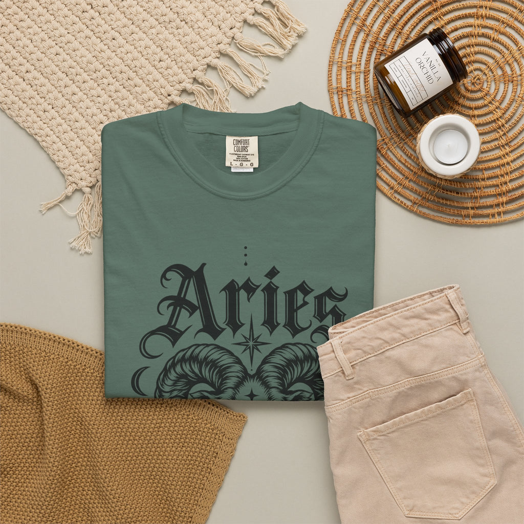Aries Ram Astrology T-Shirt — Zodiac Graphic Tee