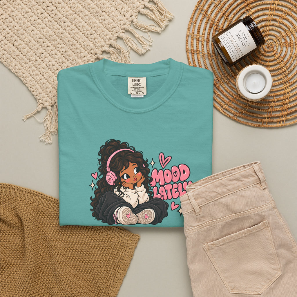 Mood T-Shirt — Cute Girl Graphic Tee