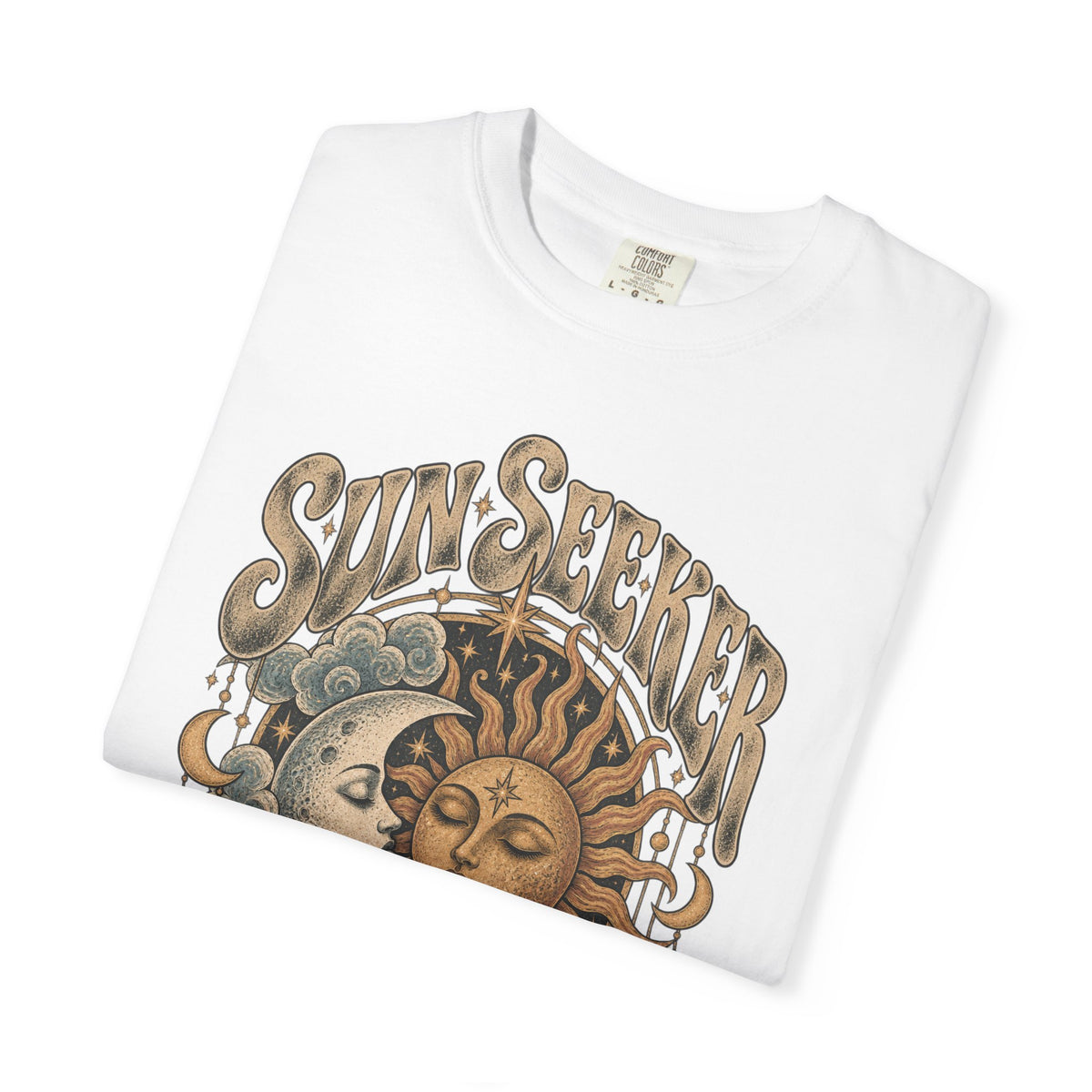 Sunseeker Moonlovers T-Shirt — Vintage Sun & Moon Graphic Tee