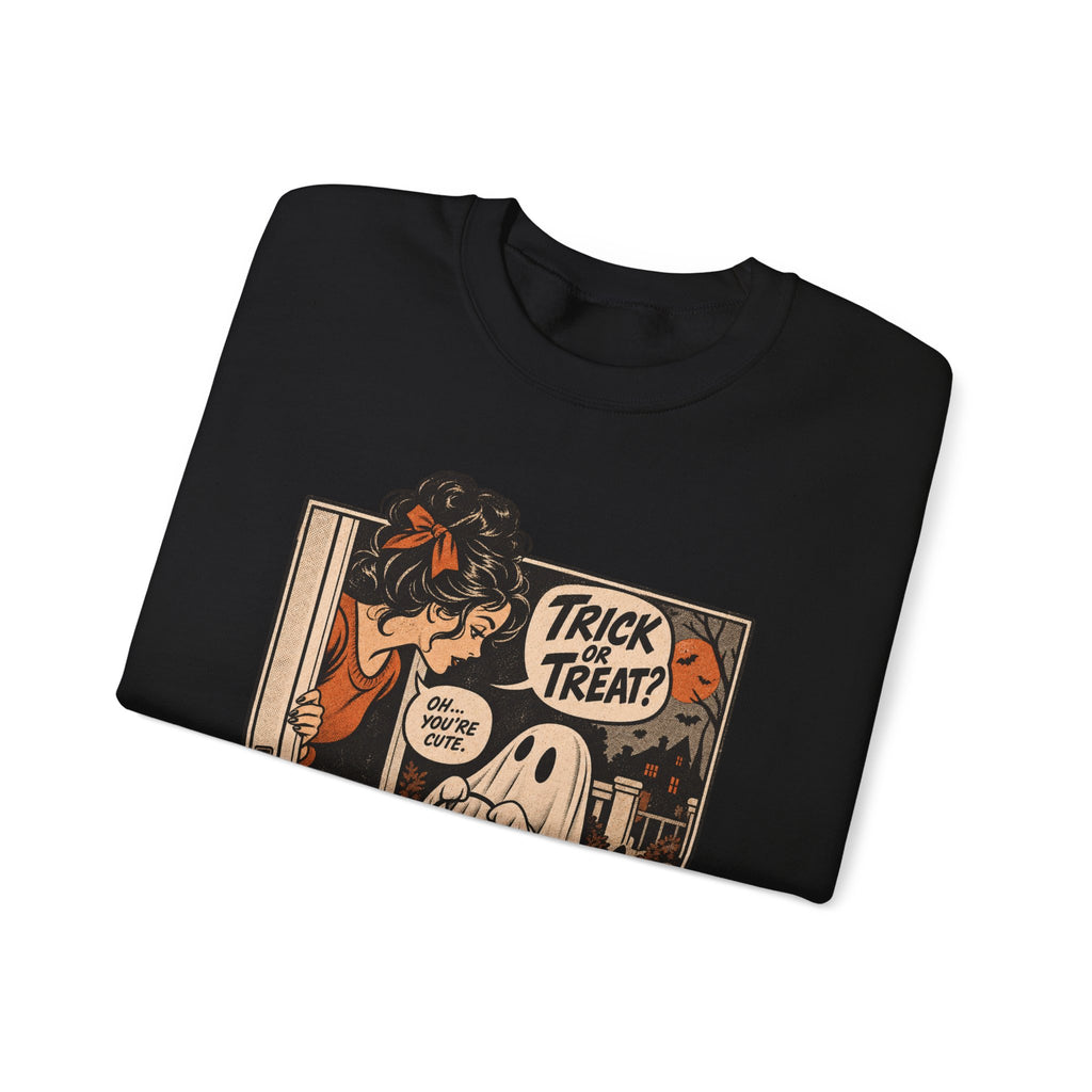 Trick or Treat Comic Sweatshirt
