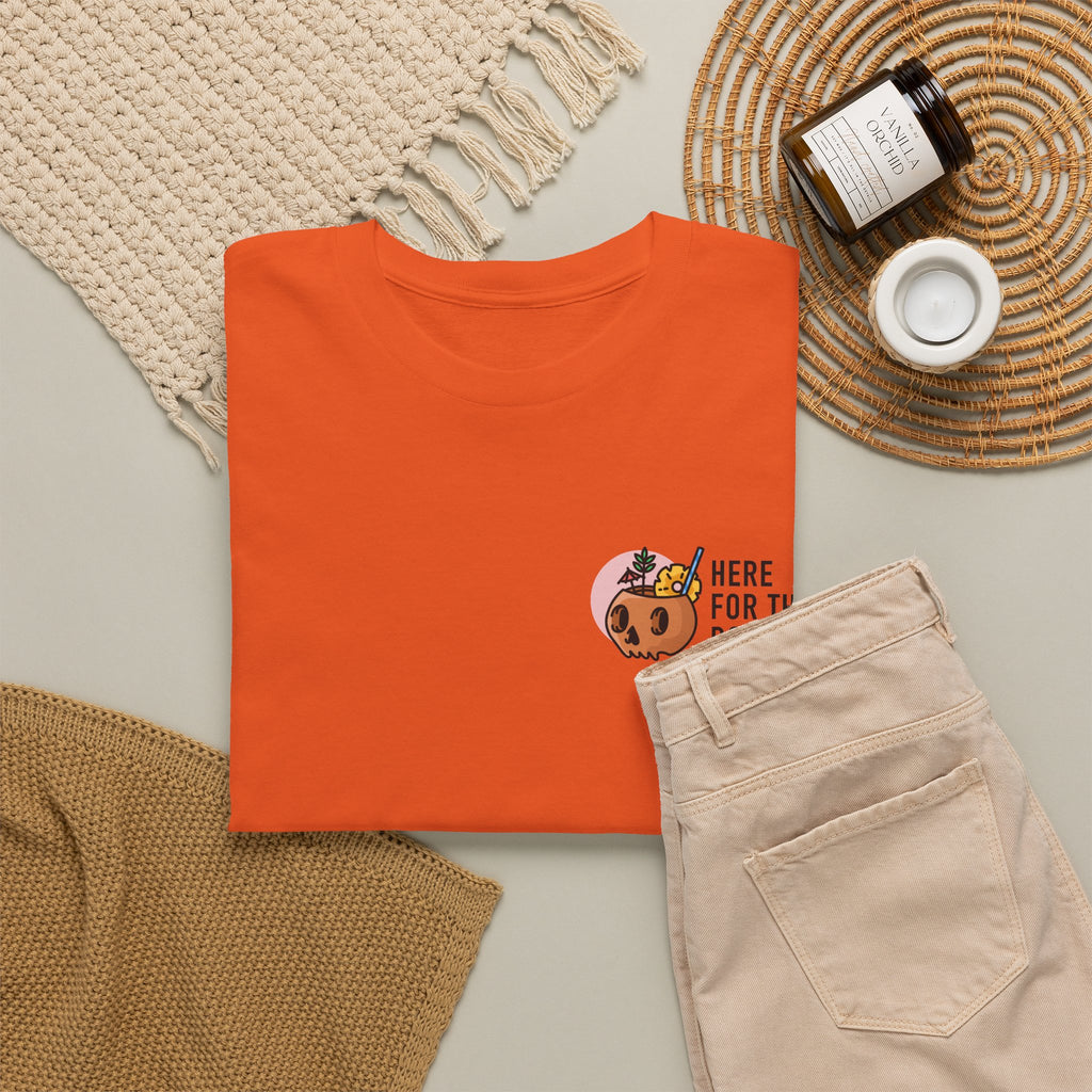 Here for the Boos Halloween T‑Shirt — Cute Boo Crew Graphic Tee
