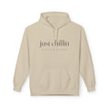 Just Chillin Hoodie — Minimal Relaxed Graphic Pullover