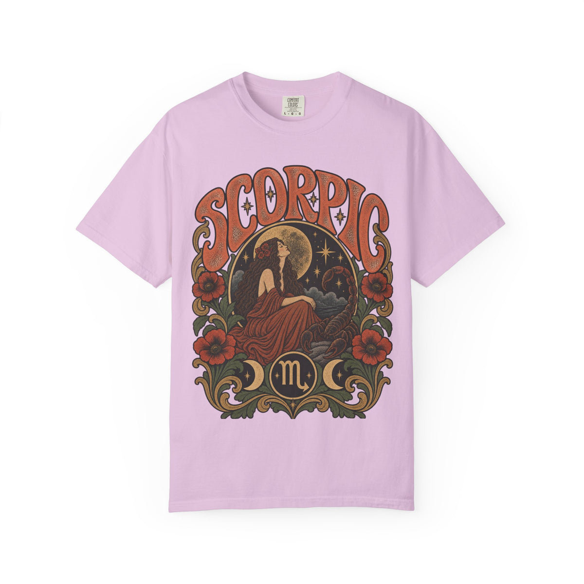 Scorpio Zodiac Tee — Vintage Astrology Graphic T-Shirt