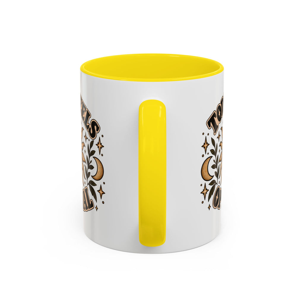 Today Feels Optional Mug — Vintage Sun & Moon Ceramic Coffee Mug