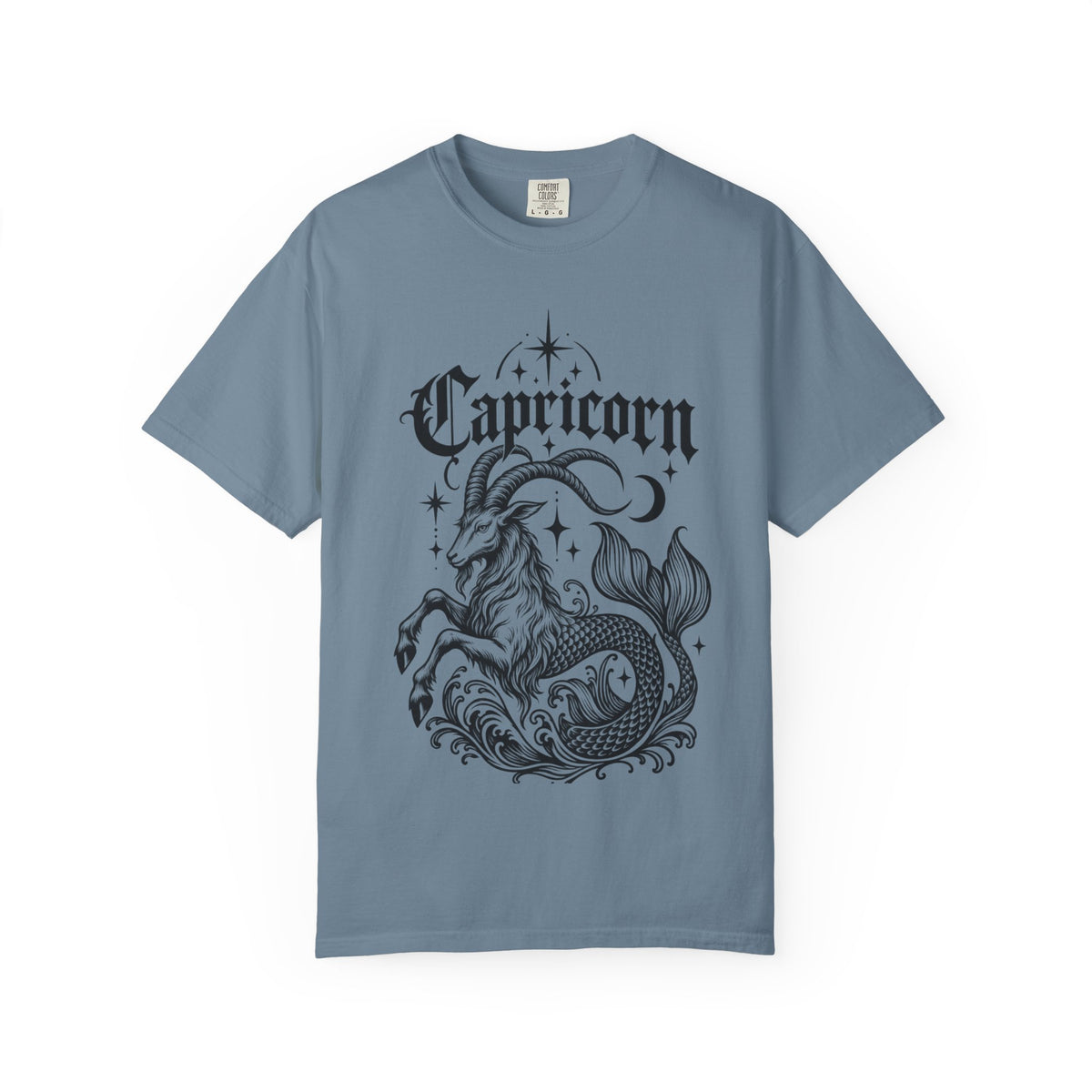 Capricorn Sea Goat Zodiac Tee — Astrology Graphic T-Shirt