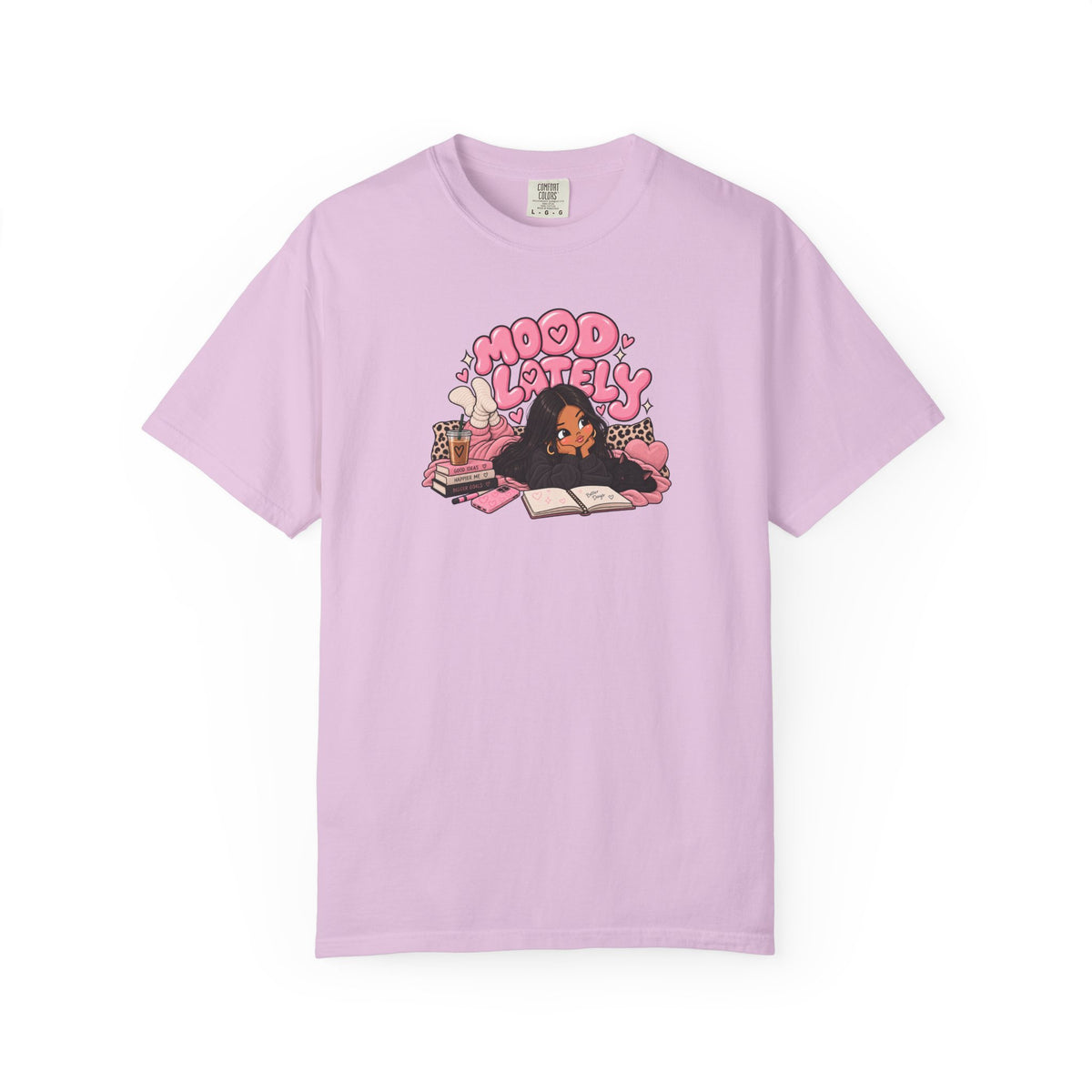 Mood Lately Graphic T-Shirt — Cozy Study Vibes