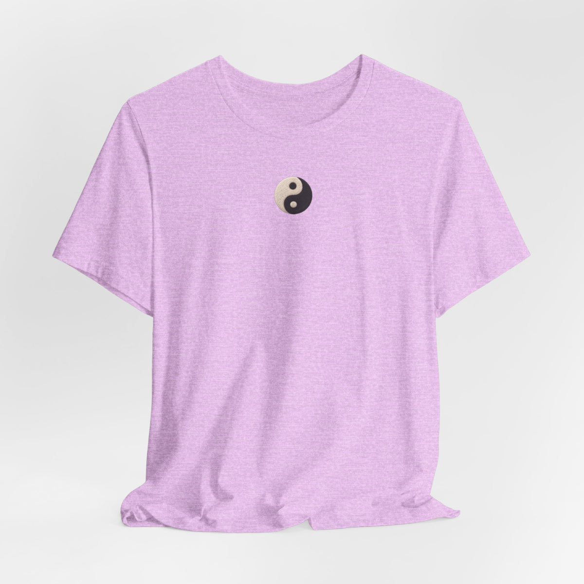 Yin Yang Minimalist Tee - Small Center Chest Yin Yang T-Shirt